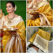 Pure Gold Tissue Silk Saree