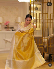 Pure Gold Tissue Silk Saree