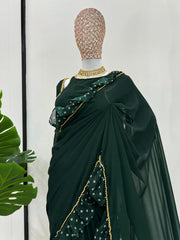 1 Minute Ready to Wear Saree