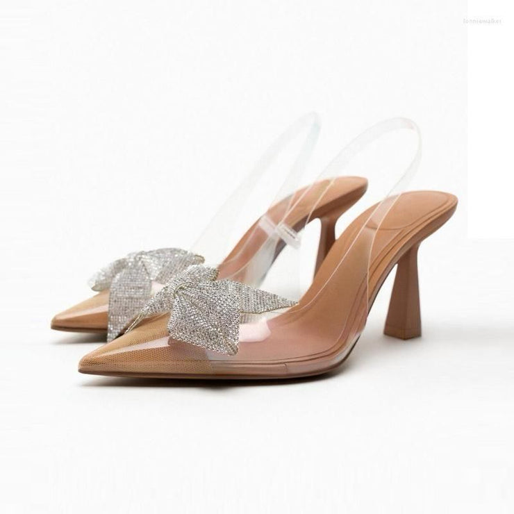 ZARA PUMPS BOW DESIGN