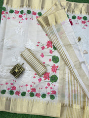 Assam silk with running Blouse