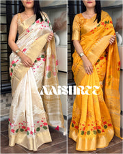 Assam silk with running Blouse