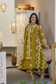 KURTA PANT WITH DUPATTA SUIT SET