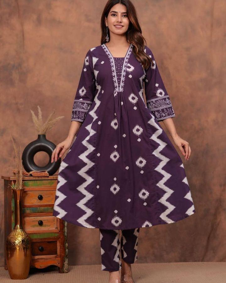 KURTA PANT WITH DUPATTA SUIT SET