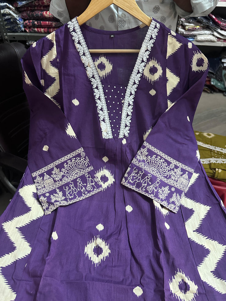 KURTA PANT WITH DUPATTA SUIT SET