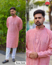 Men's Kurta Pyjama Set for Festivities