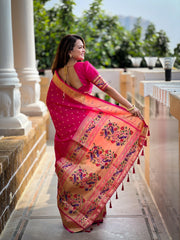 Authentic Paithani Silk Saree