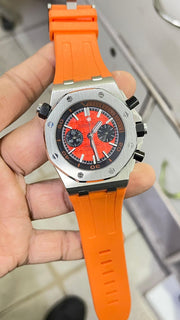 A P Royal Oak Offshore Diver Chronograph Orange Dial