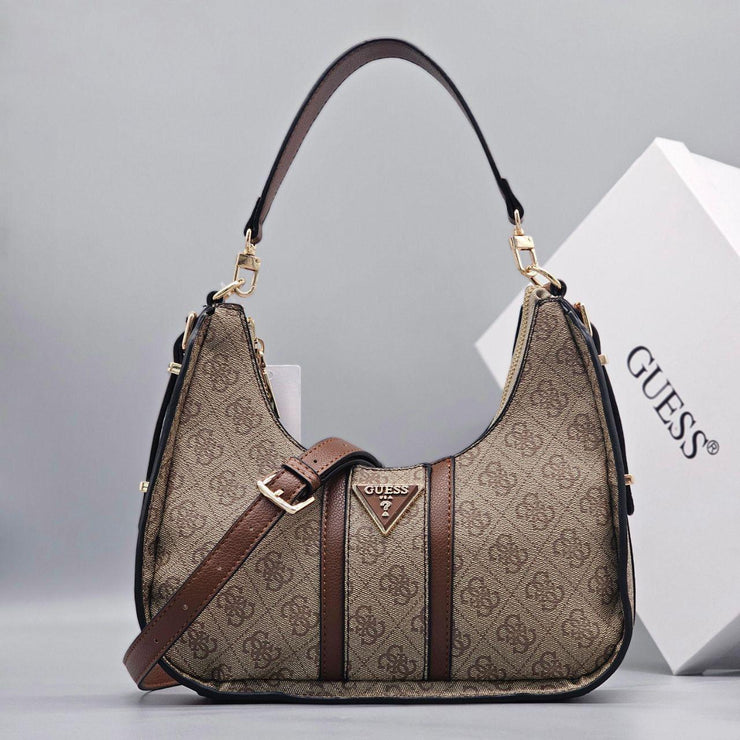 Guess 🔻 Noreen Hobo Leather Bag