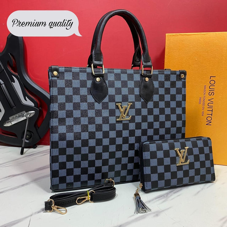 LV Tote Bag and Wallet