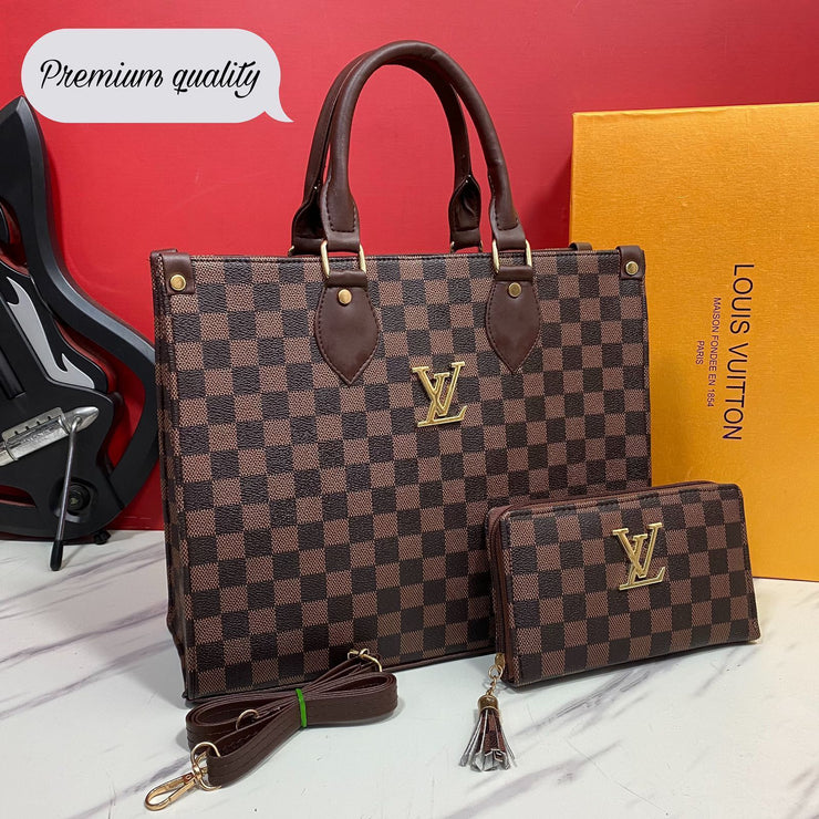 LV Tote Bag and Wallet