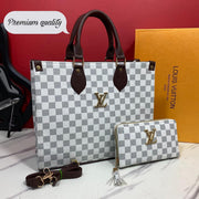 LV Tote Bag and Wallet