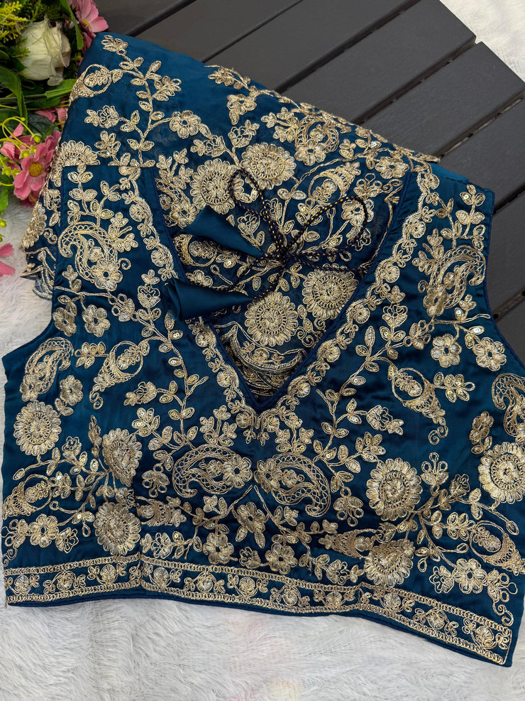 Rangoli Silk Fabric Saree