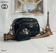 GUCCI - 4 zipper lady cross body sling