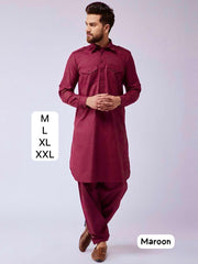 Full stitched pathani Kurta with Salwar Bottom in 6 Colours