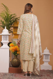 Heavy Embroidery Kurti Pant and Duppata Set