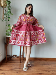 Cool Cotton Short length Kaftan