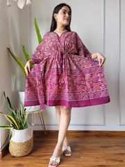 Cool Cotton Short length Kaftan