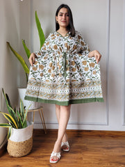 Cool Cotton Short length Kaftan