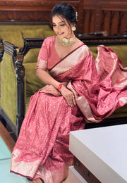 Superhit Pattern Banarasi Antique Silk Sarees