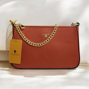 Classic Leather Shoulder / Crossbody Bag