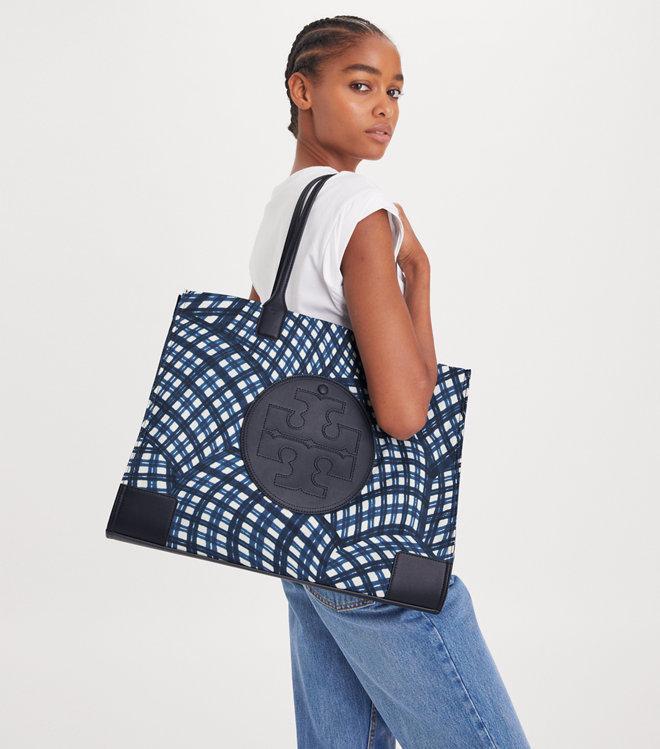 Tory Burch Ella Printed Large Tote Bag