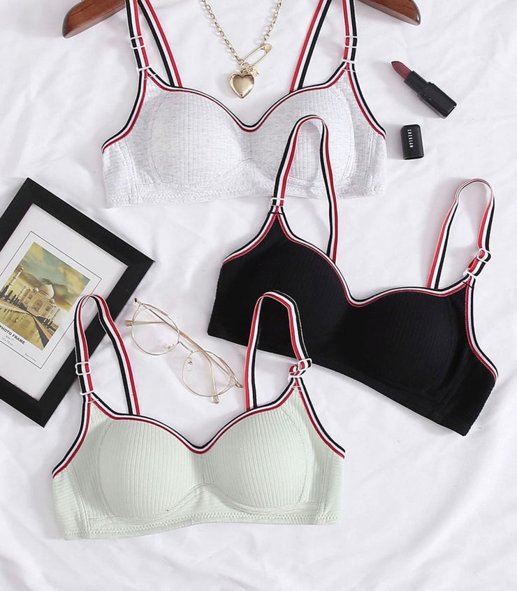 Set of 3 Bra (With Sweatpads)